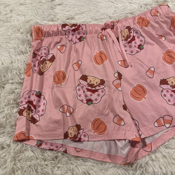 Strawberry Shortcake NWOT M womens sleep shorts soft comfort stretch - Picture 2 of 8